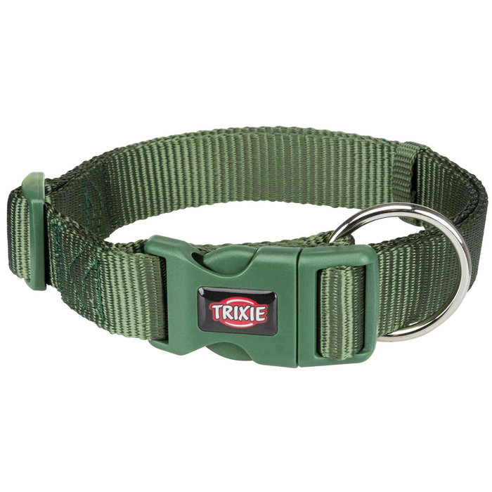 Collar Premium, L–XL, 40–65 cm/25 mm, Verde Selva