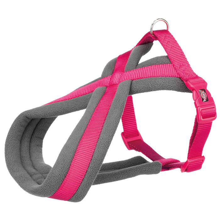 Arnés Confort NEW Premium, L–XL, 70–100 cm/25 mm, Fucsia