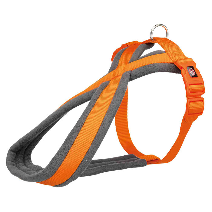 Premium touring harness, XXS–XS: 26–38 cm/10 mm, burgundy