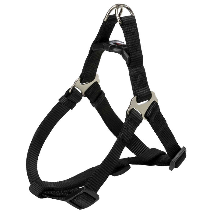 Premium One Touch harness, XS–S: 30–40 cm/10 mm, black