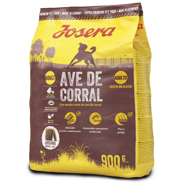 Saco Perro Ave de Corral, JOSERA, 900 g