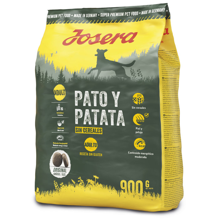 Saco Perro Pato y Patata, JOSERA, 900 g