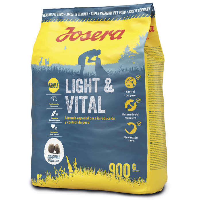 Saco Perro Light & Vital, JOSERA, 900 g