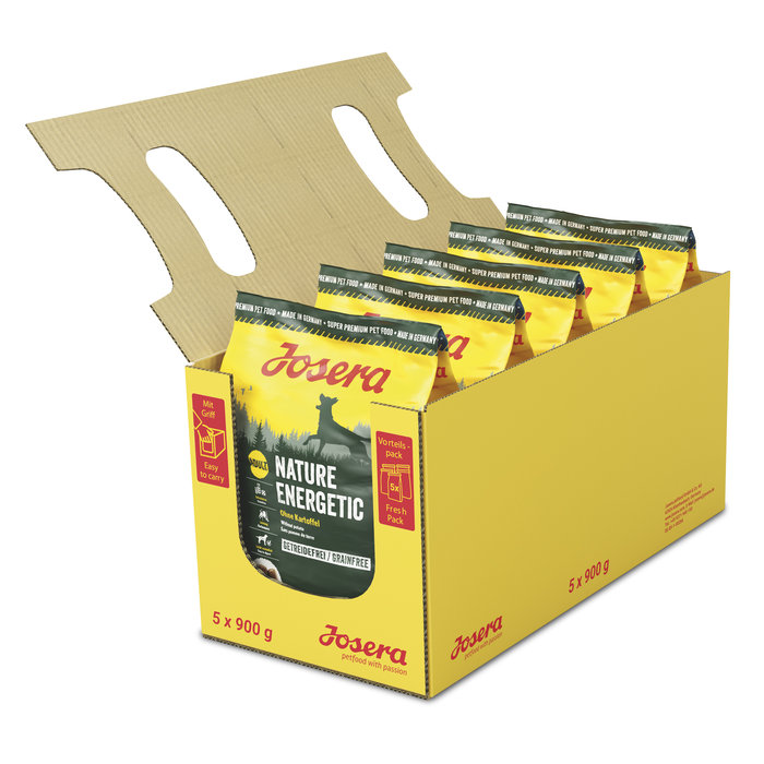 JOSERA Nature Energetic Dog Food Bag. 12.5 kg