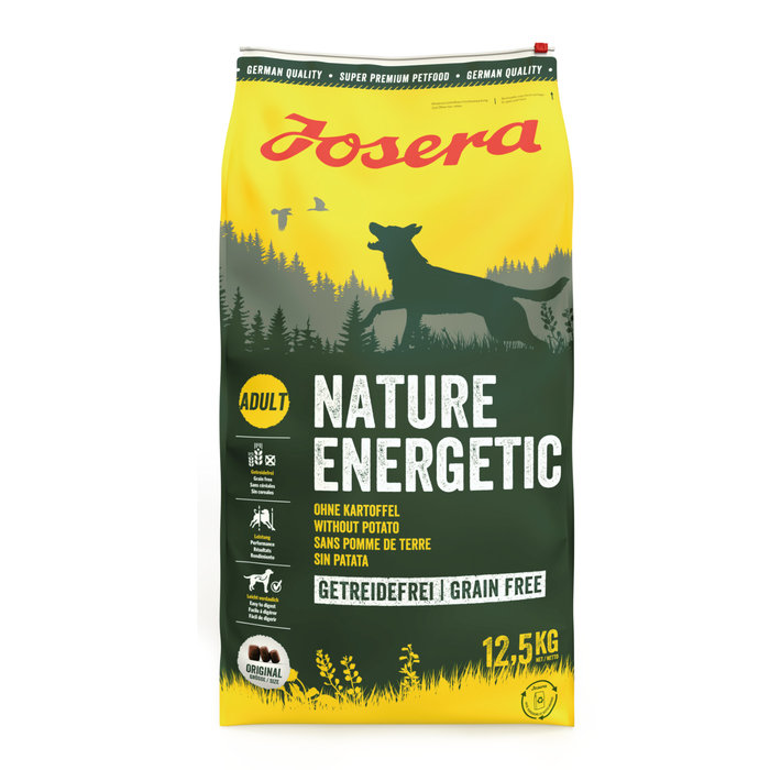 JOSERA Nature Energetic Dog Food Bag. 12.5 kg