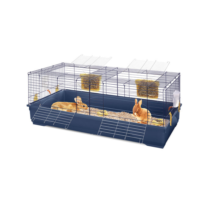 Jaula Roedor EASY 140, 140 x 69.5 x 54 cm, Azul/Azul oscuro