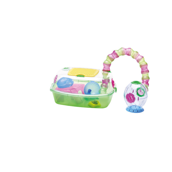 Jaula Roedor YO-YO PLUS, 54 x 39 x 27 cm, Azul