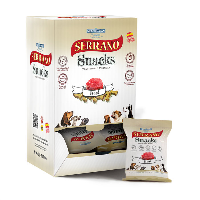 Set de Snacks Serrano, Buey, 85 g