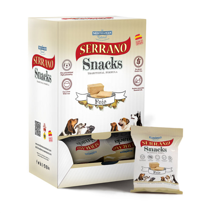 Set de Snacks Serrano, Hígado, 85 g
