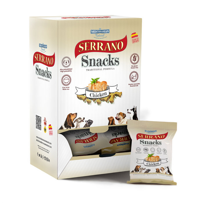 Set de Snacks Serrano, Pollo, 85 g