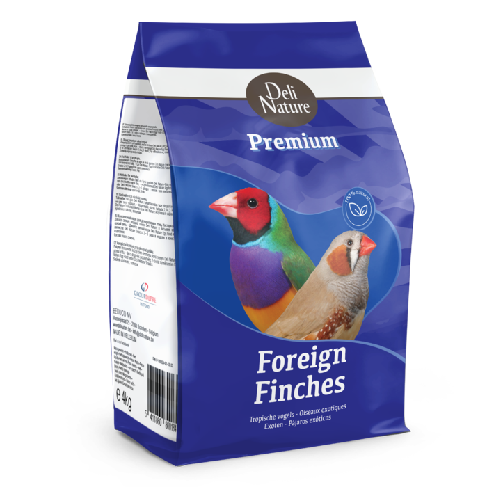 Mixtura para Pájaros Tropicales Premium, Deli Nature, 4 kg