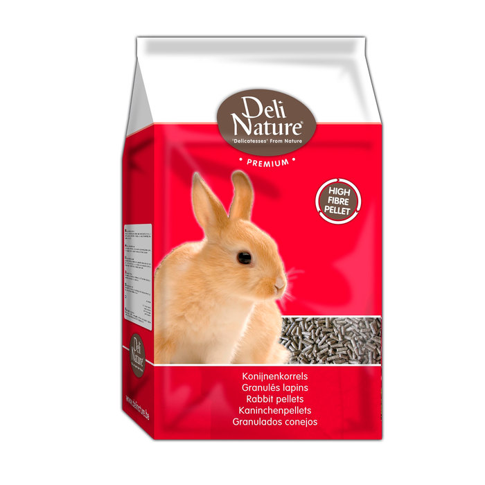 Pellets Premium para Conejos, Deli Nature, 4 kg