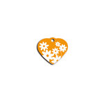 Placa IMARC Corazón Pequeño, 3 x 2 cm, Aluminio, Flores1 Naranja. Si quiere añadir grabación añada el artículo H166200, indique el nombre a grabar en el campo de observaciones de su pedido.