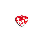 Placa IMARC Corazón Pequeño, 3 x 2 cm, Aluminio, Flores1 Rojo. Si quiere añadir grabación añada el artículo H166200, indique el nombre a grabar en el campo de observaciones de su pedido.