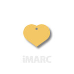 Placa IMARC Corazón Pequeño, 2.5 x 2 cm, Latón 100%. Si quiere añadir grabación añada el artículo H166200, indique el nombre a grabar en el campo de observaciones de su pedido. Se pueden añadir hasta 2 grabaciones por placa.