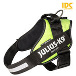 Arnés Julius-K9 IDC, 0/M–L, 58–76 cm/40 mm, Amarillo Neón
