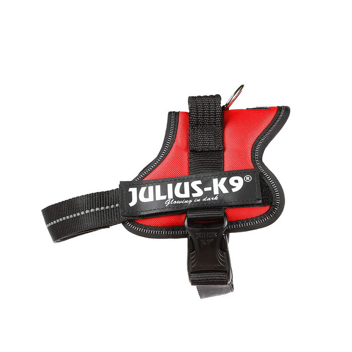 Arnés Julius-K9 Power, Mini/M, 51–67 cm/28 mm, Rojo