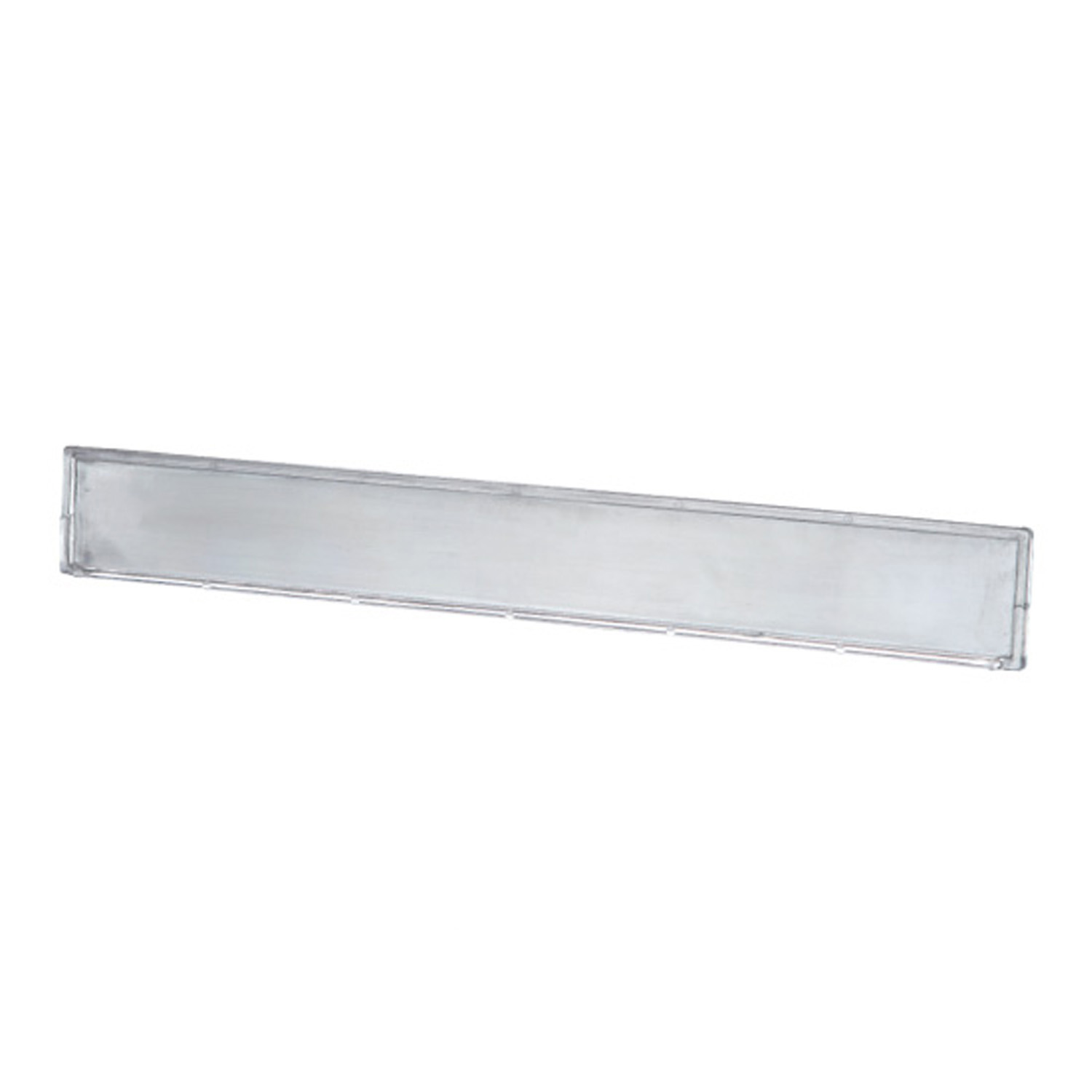 Divisorios alto = 4.5 cm, fondo 37 cm, Transparente