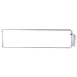 Estantería divisor con enganche, 460 × 115 × 438 mm, Plata