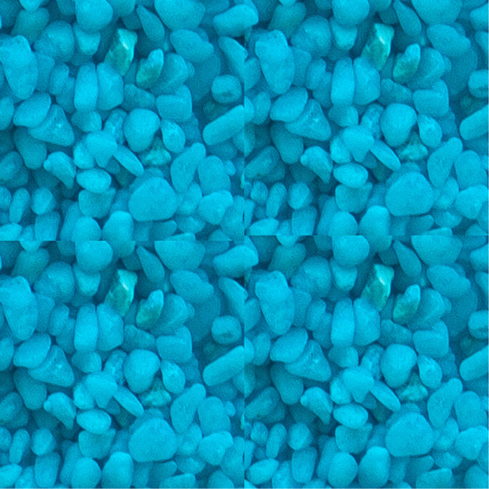 Grava Acuarios, LIBRA Azul claro, Calibre 3-5 mm, bolsa 1 kg