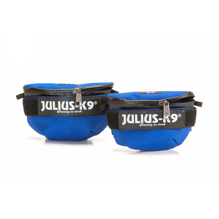Bolsas Arnés Julius-K9 IDC Cinturón, Baby 1 - Mini-Mini, 2 uds, Azul