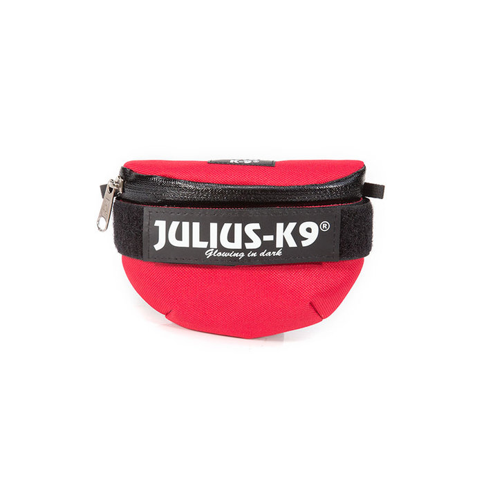 Bolsas Arnés Julius-K9 IDC Cinturón, Mini - Talla 4, 2 uds, Rojo