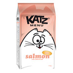 Saco Gato Salmon, KATZMENU, 400 g