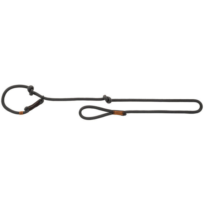 Correa Retriever BE NORDIC, L–XL: 1.7m/ø13mm, Gris Oscuro/Marrón