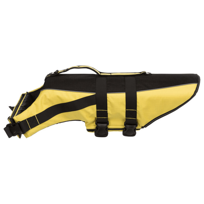 Chaleco salvavidas, XL:65cm: 60–96cm, Amarillo/Negro