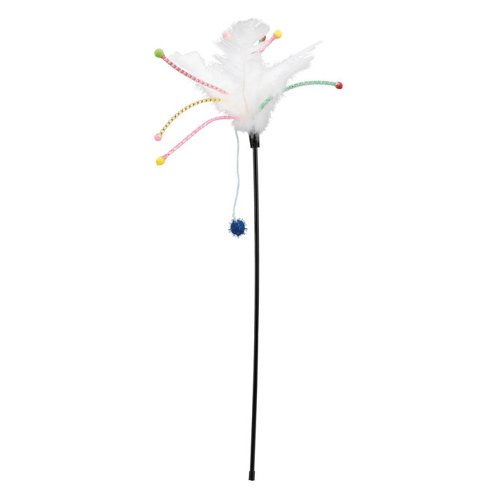 Set de Palos de Juego con Plumas, 41 cm