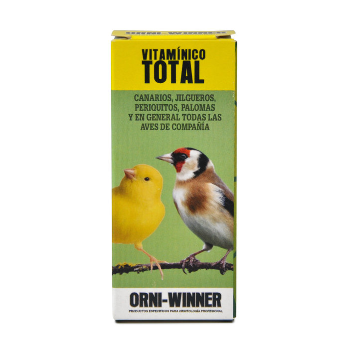 Orni-Winner, Complemento total para aves de jaula, 20 ml