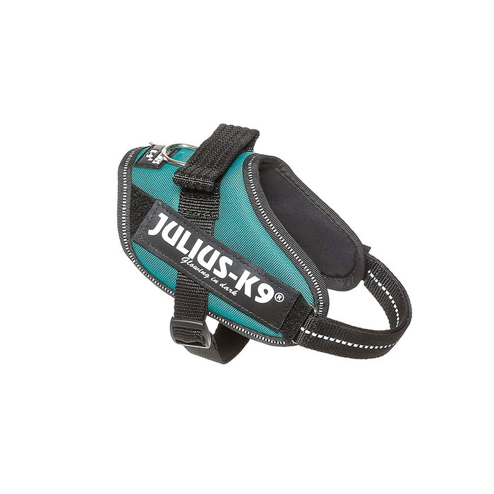 Arnés Julius-K9 IDC, Mini/M, 49–67 cm/22 mm, Azul Petróleo