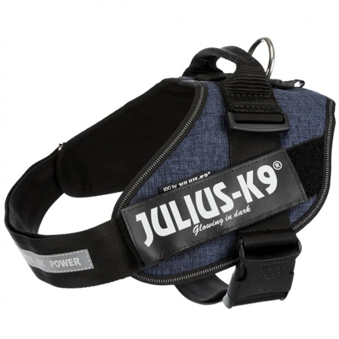 Arnés Julius-K9 IDC, 2/L–XL, 71–96 cm/50 mm, Vaquero