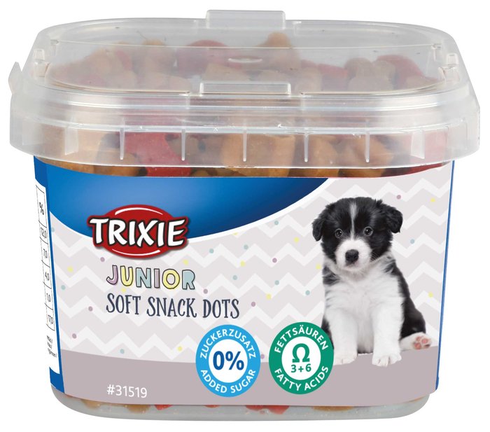 Junior Soft Snack Dots with Omega-3, 140 g