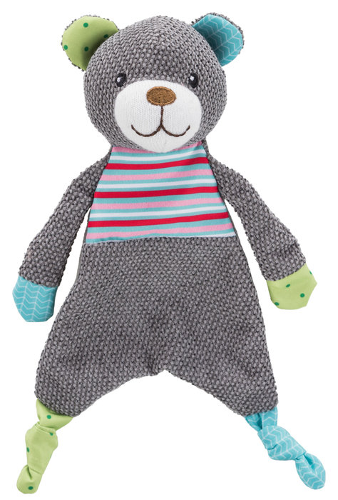 Junior bear, fabric/plush, 28 cm