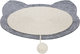 Junior cat scratching mat, felt, 40 × 35 cm, natural/grey
