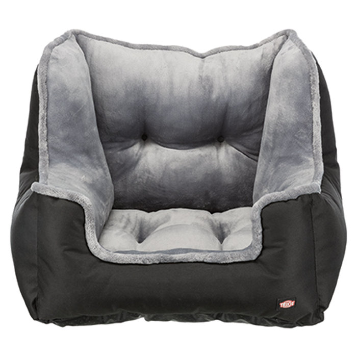 Car seat, 50 × 40 × 50 cm, black/grey