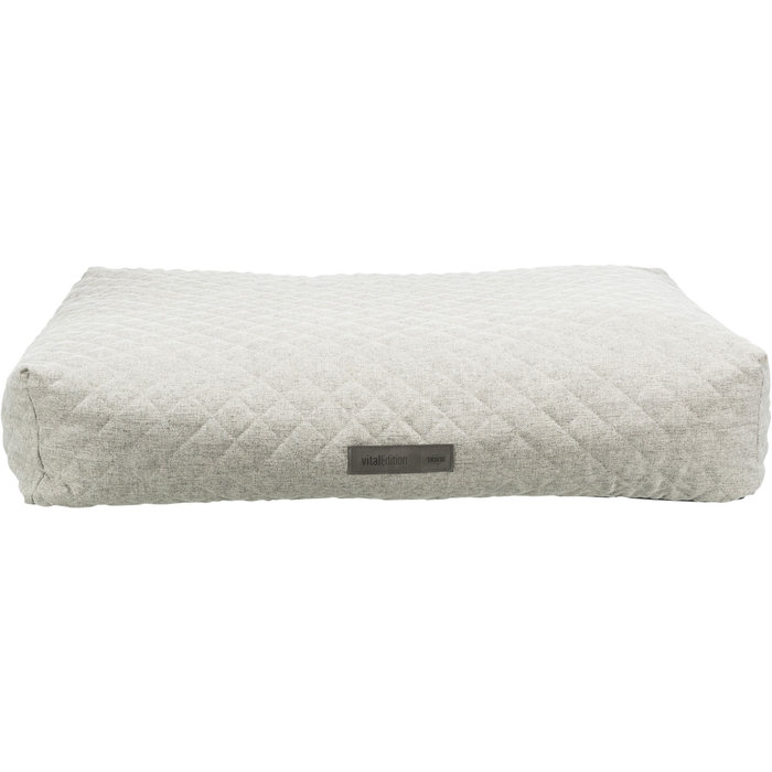 Noah vital cushion, square, 100 × 70 cm, light grey