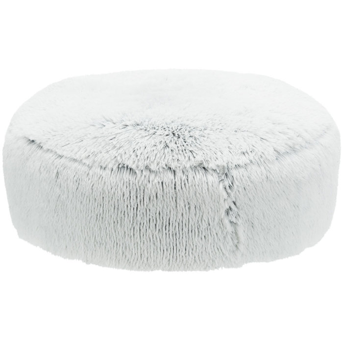 Harvey cushion, round, ø 80 cm, white-black
