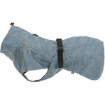 Impermeable Lunas, S: 33 cm, Azul Plateado