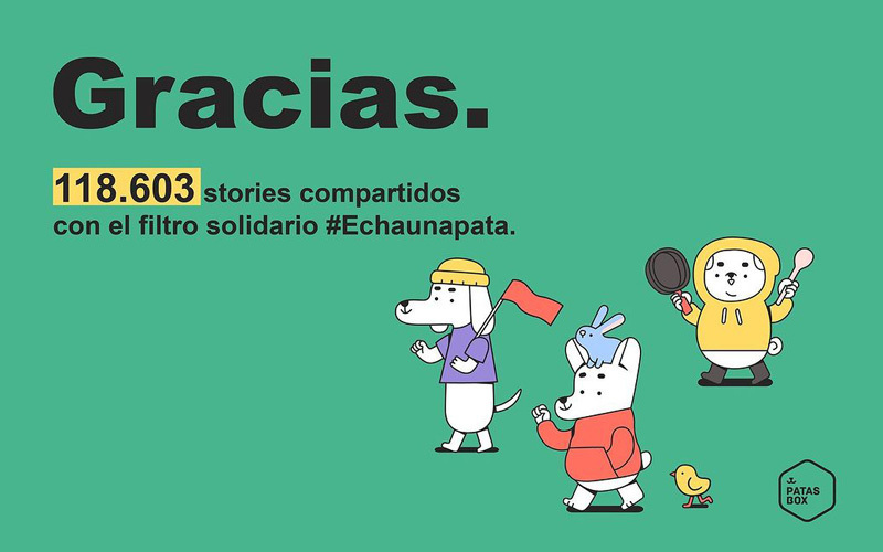 Leer más: Trixie España y PatasBox triunfan con su campaña #Echaunapata en RR.SS. y medios en el año más solidario