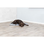 Suave alfombrilla refrescante, XL: 90 × 60 cm, Gris