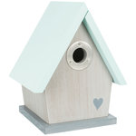 Nest box for cavity-nesting birds, pine wood, 20 × 26 × 17cm/ø 3.2 cm