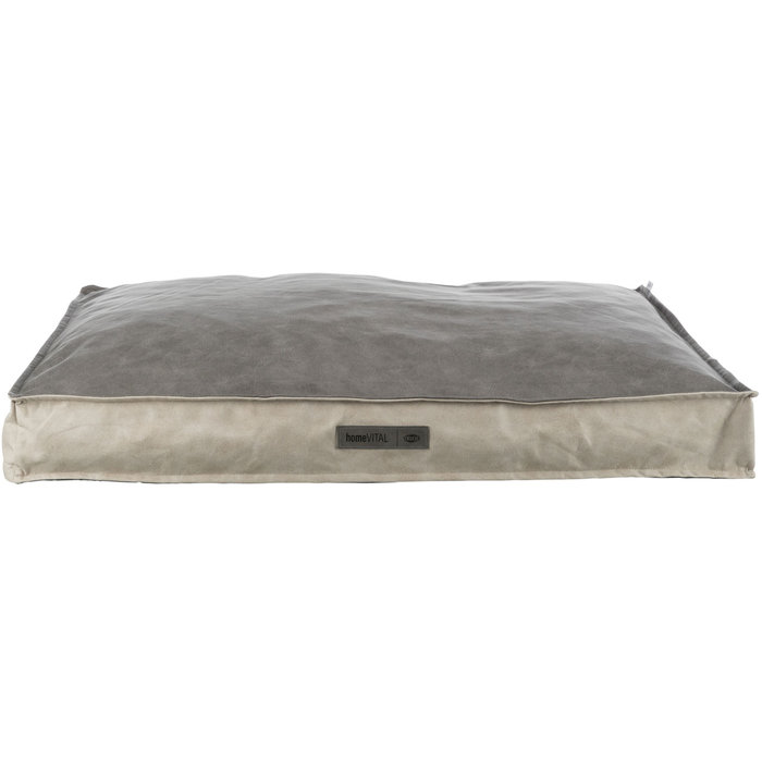 Calito vital cushion, square, 110 × 75 cm, sand/grey