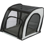 Asiento para Coche, 44 × 37 × 40 cm, Gris/Negro