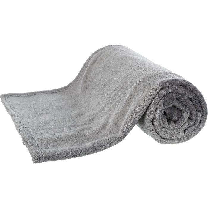 Manta Kimmy, felpa, 70 × 50 cm, Gris