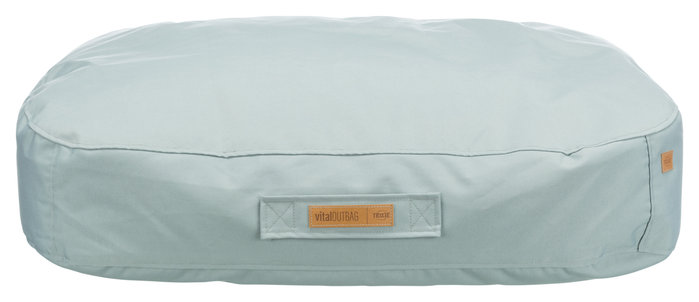 Cojín Vital Outbag, 120 × 90 cm, Menta-Gris