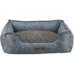 Calito vital bed, square, 60 × 50 cm, blue/grey
