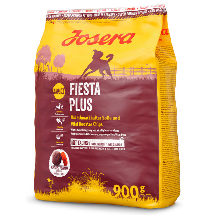 JOSERA Fiesta Plus Dog Food Bag. 12.5 kg