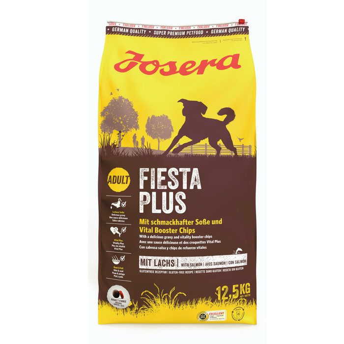 Saco Perro Fiesta Plus, JOSERA, 12,5 kg